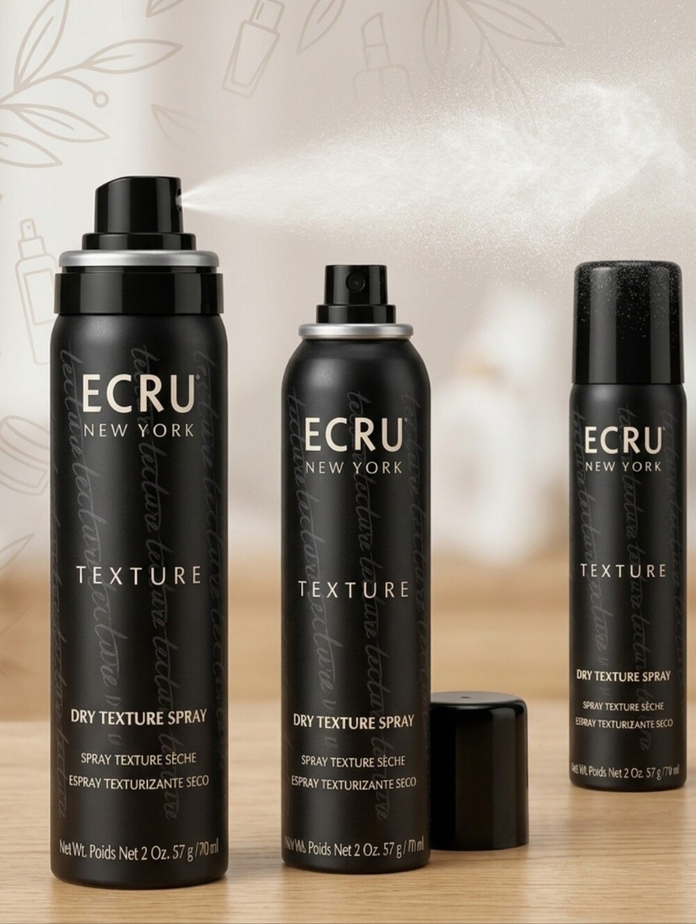 ECRU New York Texture Dry Texture Spray — 2 Oz. New